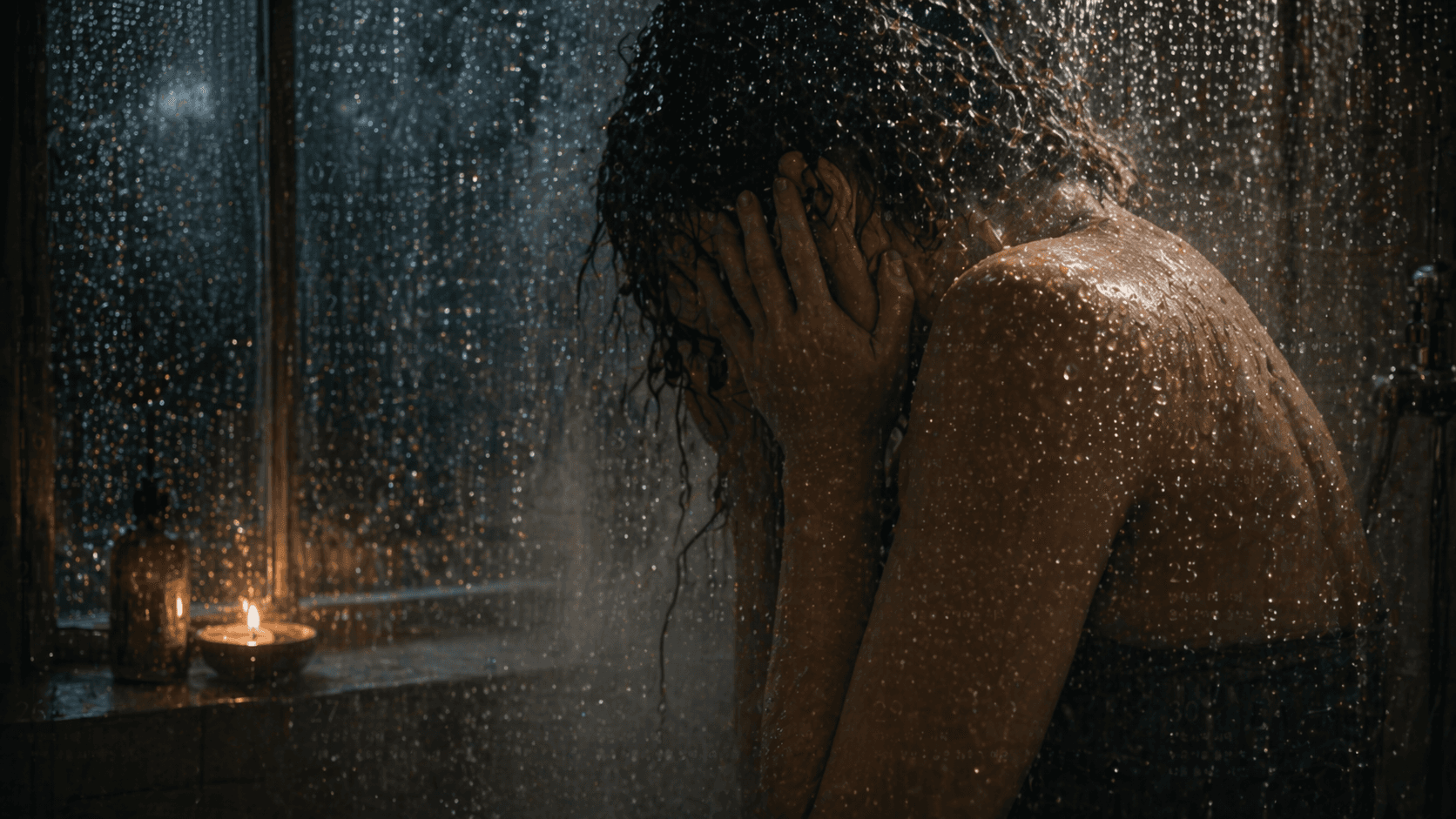 슬픈 날의 샤워 — 울어도 괜찮아