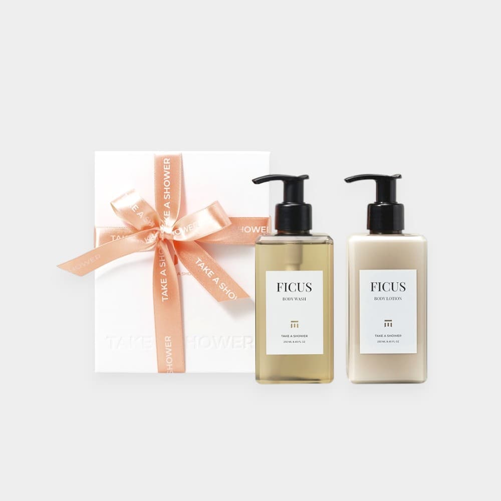 TAKE A SHOWER FICUS Korean Body Care Gift Set - K-Beauty